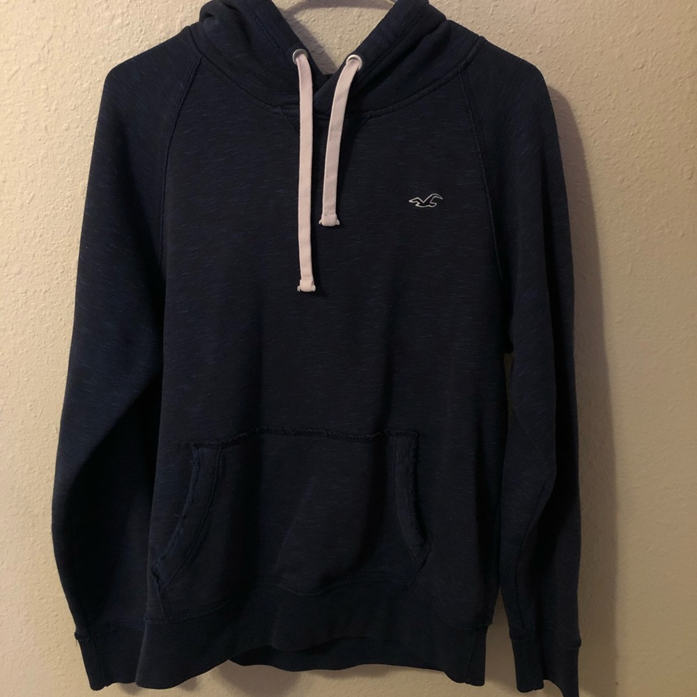 Navy Blue Hollister Hoodie Unisex